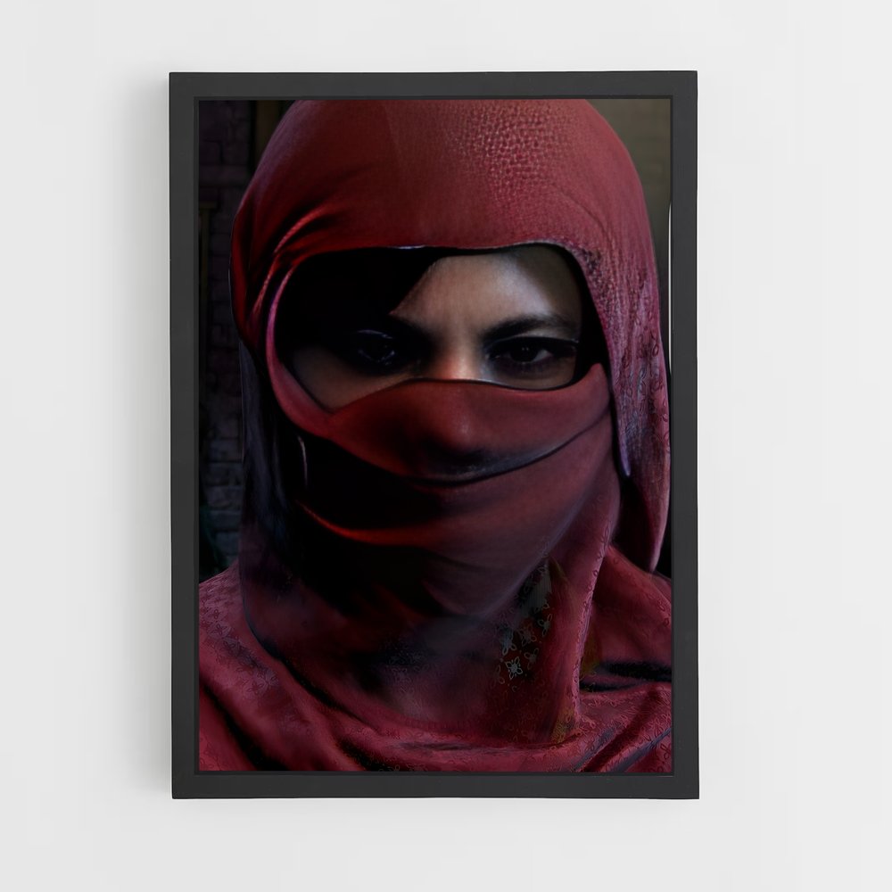 Poster L'Énigmatique Chasseresse – affiche Uncharted (vue 2)